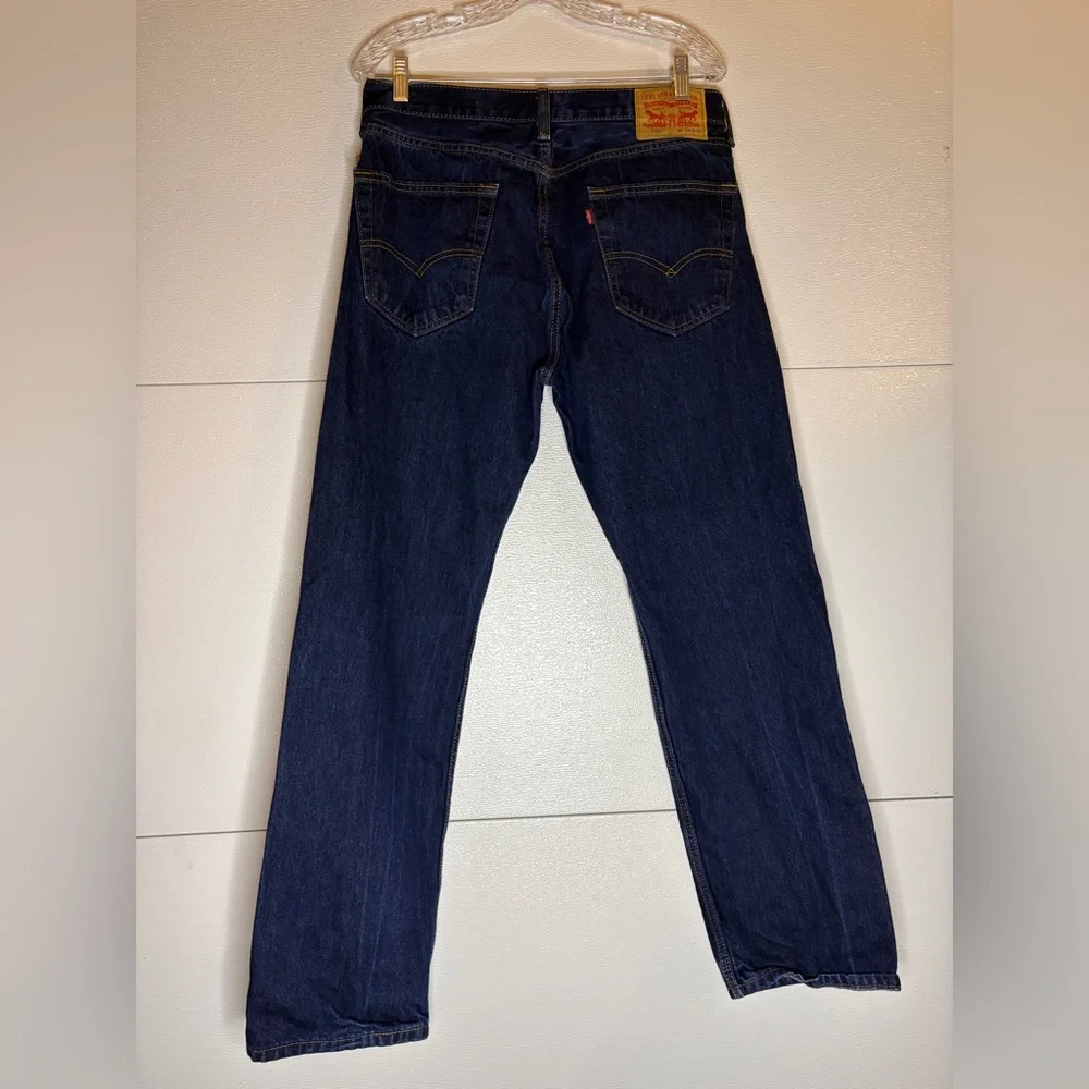 Levi's 505 Dark Blue‎ Straight Jeans